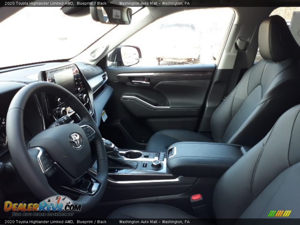 2020 Toyota Highlander Limited AWD Blueprint / Black Photo #4
