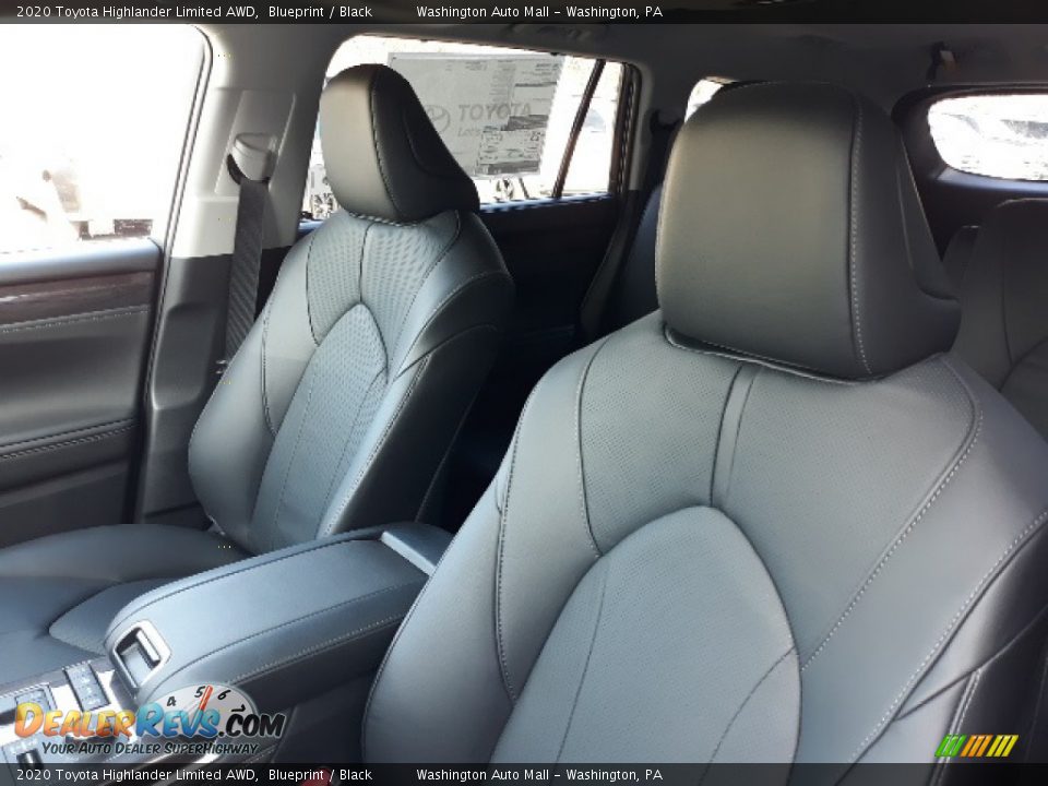 2020 Toyota Highlander Limited AWD Blueprint / Black Photo #5