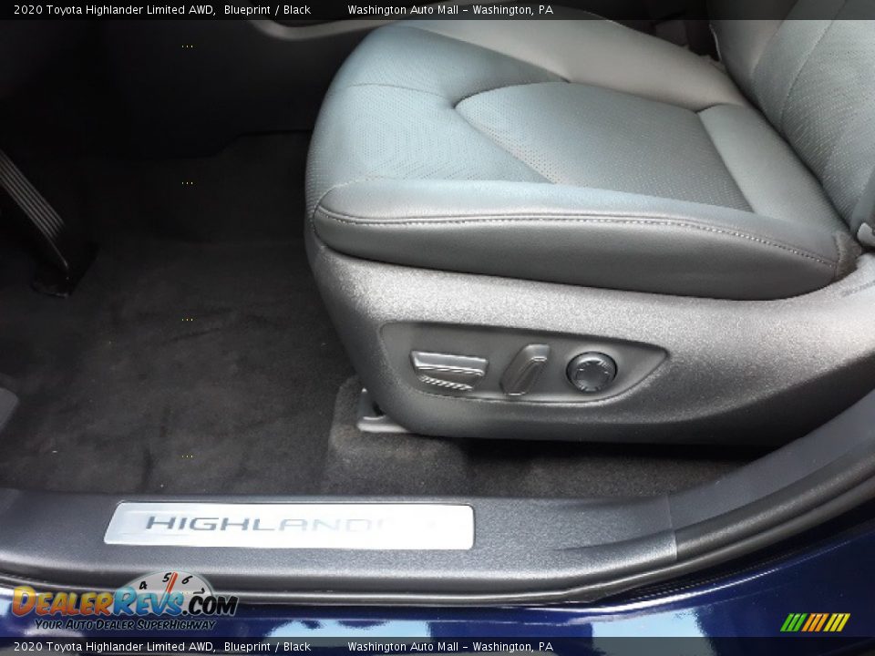 2020 Toyota Highlander Limited AWD Blueprint / Black Photo #6