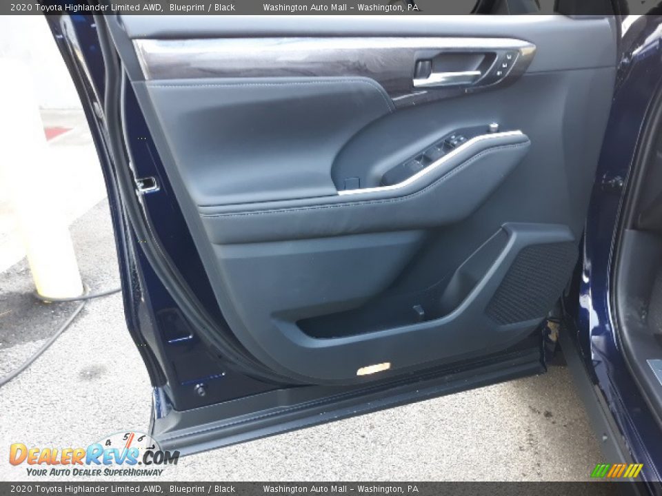 2020 Toyota Highlander Limited AWD Blueprint / Black Photo #7