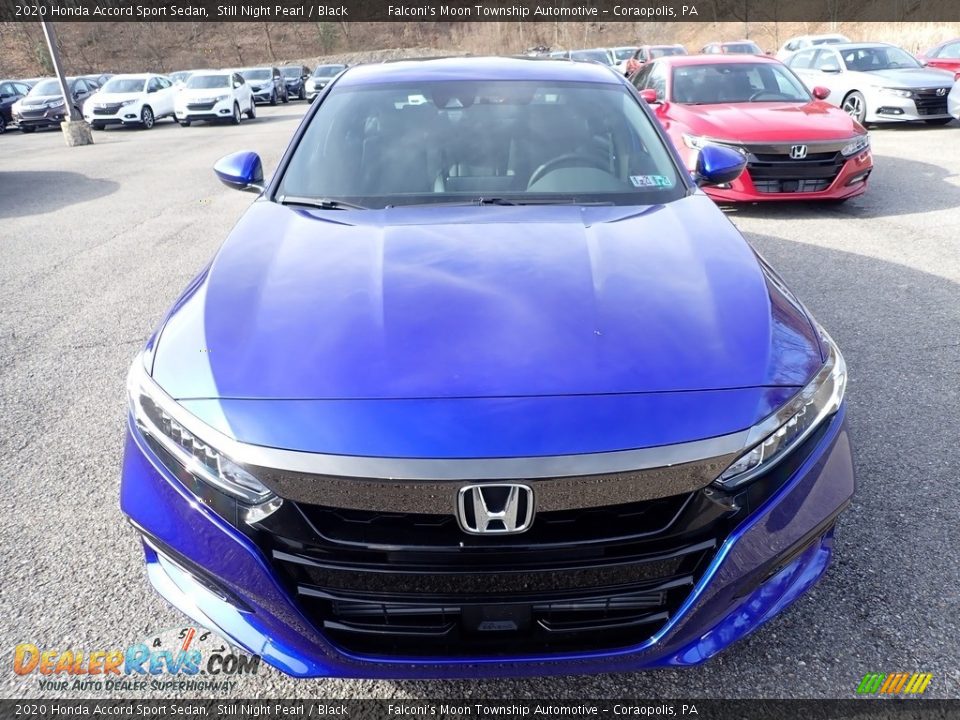 2020 Honda Accord Sport Sedan Still Night Pearl / Black Photo #6