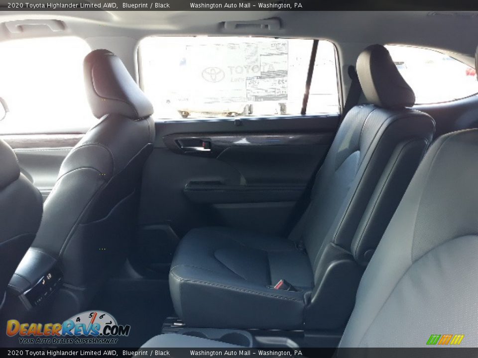 2020 Toyota Highlander Limited AWD Blueprint / Black Photo #10