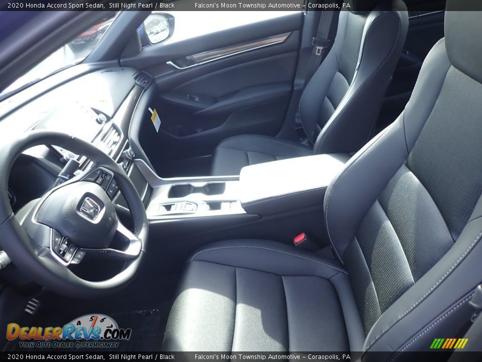 2020 Honda Accord Sport Sedan Still Night Pearl / Black Photo #8