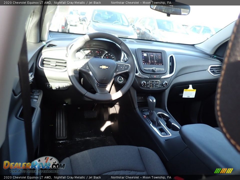 2020 Chevrolet Equinox LT AWD Nightfall Gray Metallic / Jet Black Photo #12