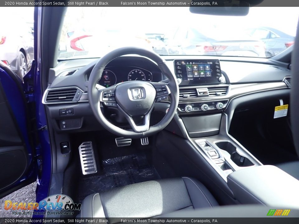 2020 Honda Accord Sport Sedan Still Night Pearl / Black Photo #10