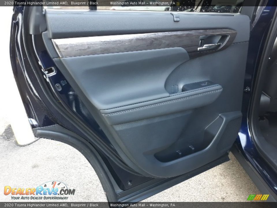 2020 Toyota Highlander Limited AWD Blueprint / Black Photo #13