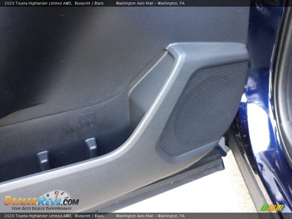 2020 Toyota Highlander Limited AWD Blueprint / Black Photo #14