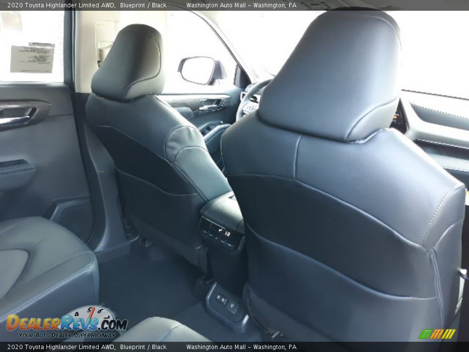2020 Toyota Highlander Limited AWD Blueprint / Black Photo #15