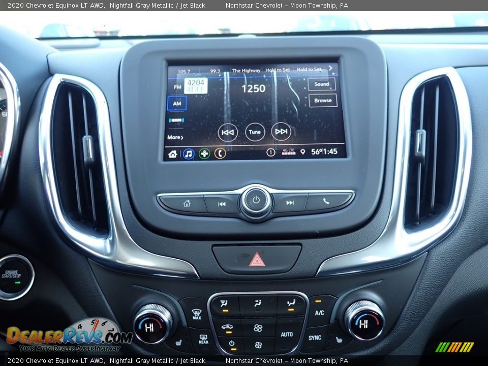 2020 Chevrolet Equinox LT AWD Nightfall Gray Metallic / Jet Black Photo #16