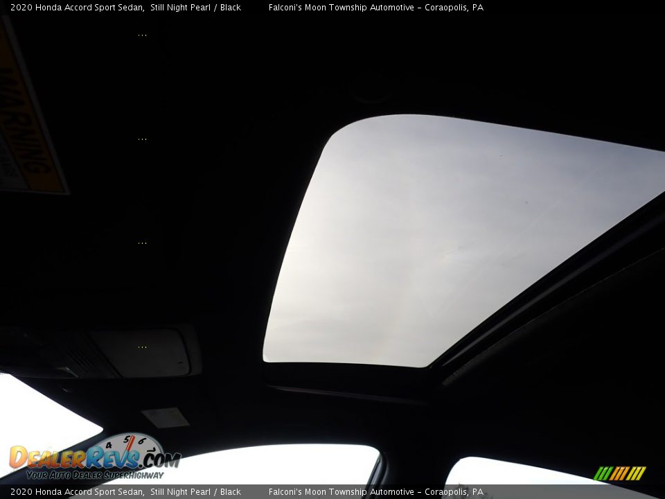 2020 Honda Accord Sport Sedan Still Night Pearl / Black Photo #13