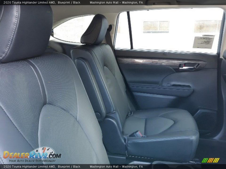 2020 Toyota Highlander Limited AWD Blueprint / Black Photo #16