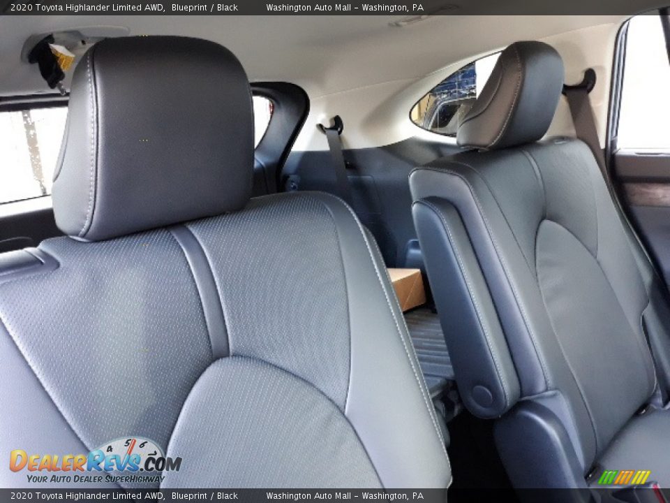 2020 Toyota Highlander Limited AWD Blueprint / Black Photo #17