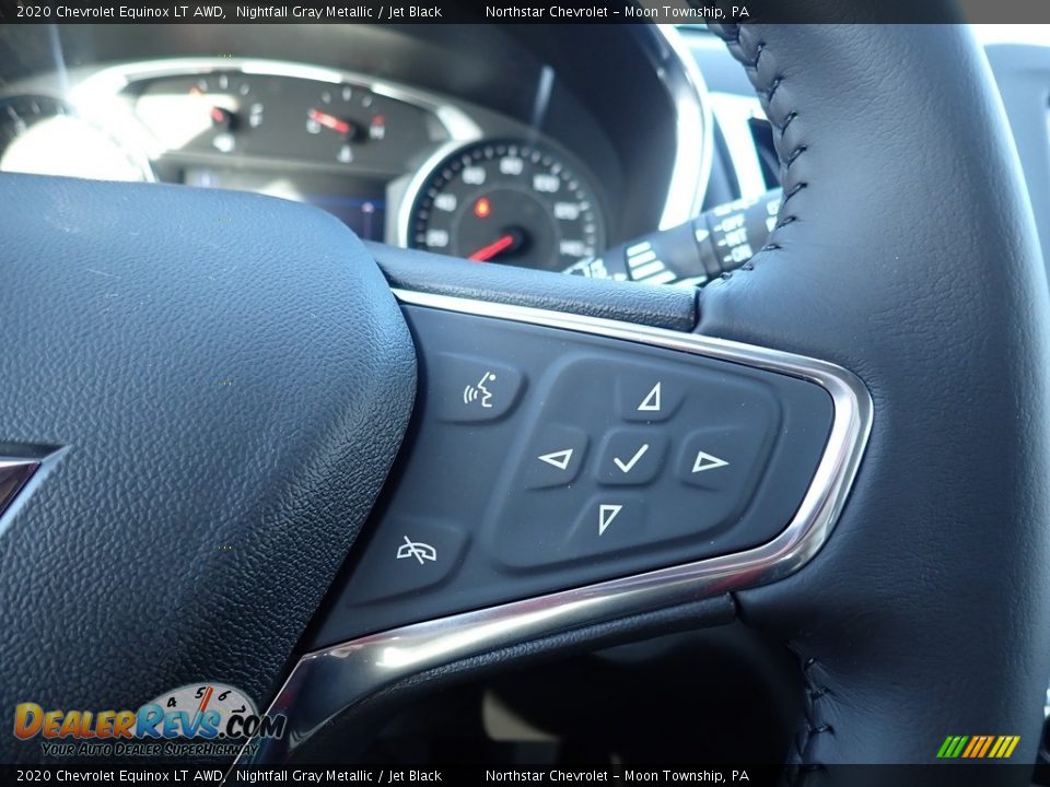 2020 Chevrolet Equinox LT AWD Nightfall Gray Metallic / Jet Black Photo #18