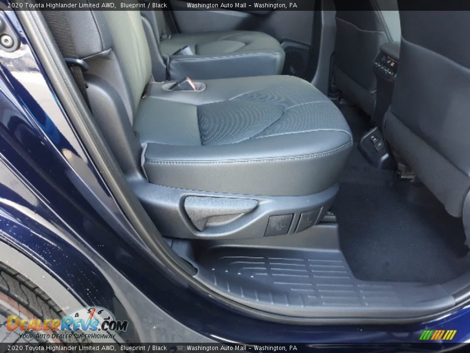 2020 Toyota Highlander Limited AWD Blueprint / Black Photo #18