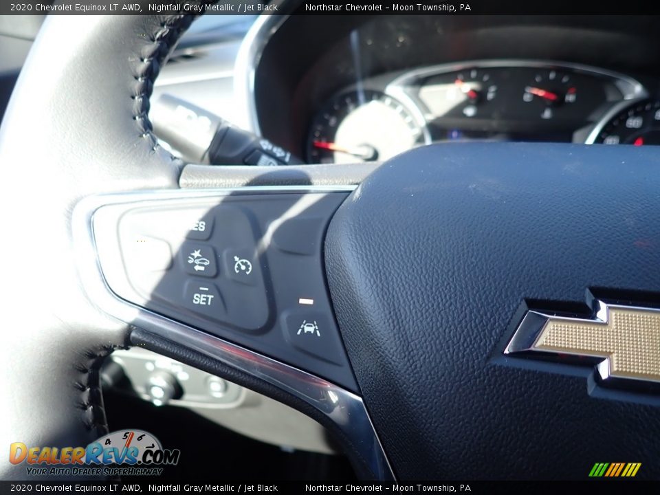 2020 Chevrolet Equinox LT AWD Nightfall Gray Metallic / Jet Black Photo #19
