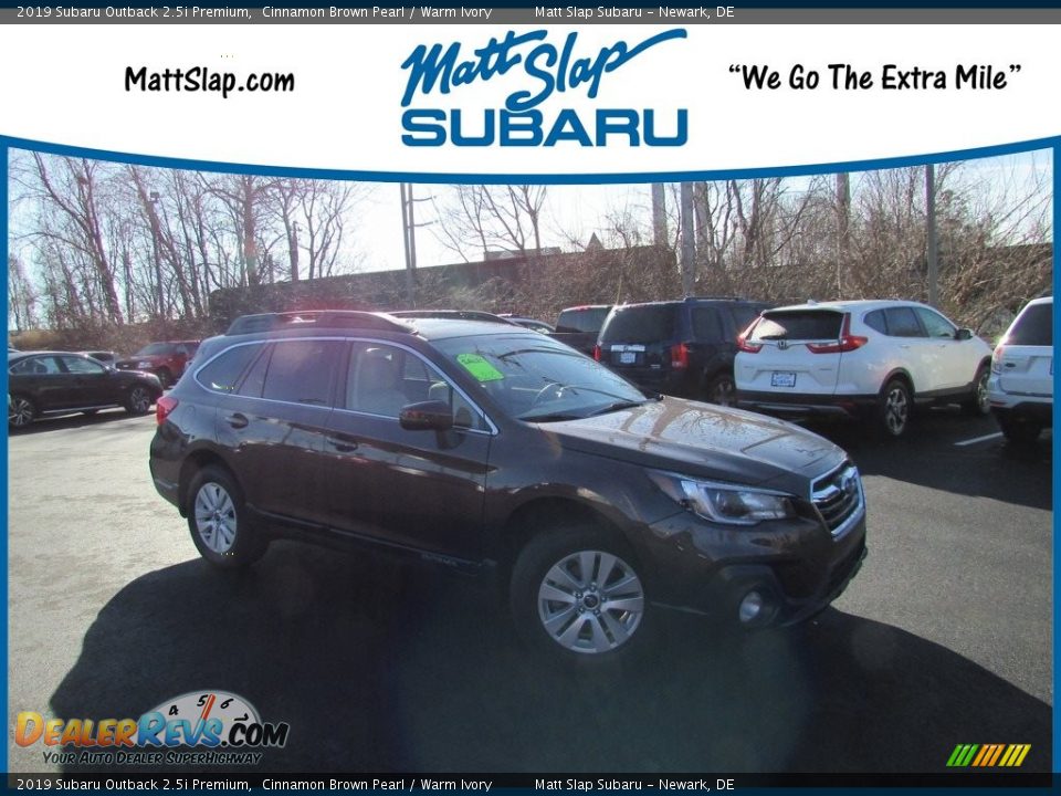 2019 Subaru Outback 2.5i Premium Cinnamon Brown Pearl / Warm Ivory Photo #1