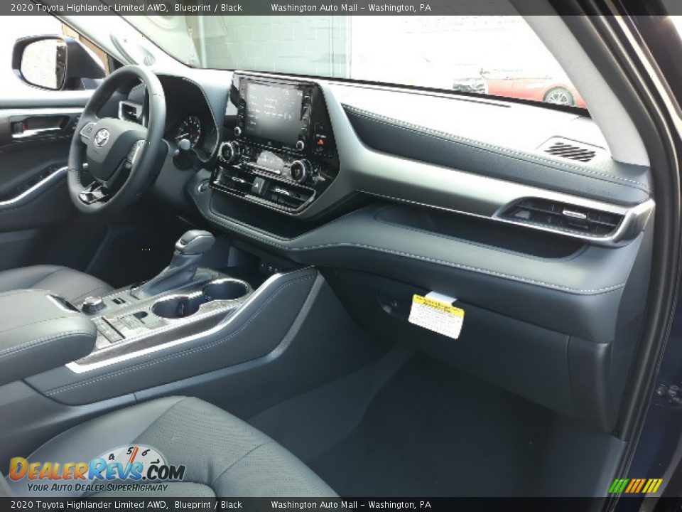 2020 Toyota Highlander Limited AWD Blueprint / Black Photo #20
