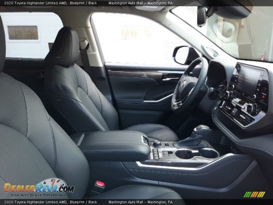 2020 Toyota Highlander Limited AWD Blueprint / Black Photo #21