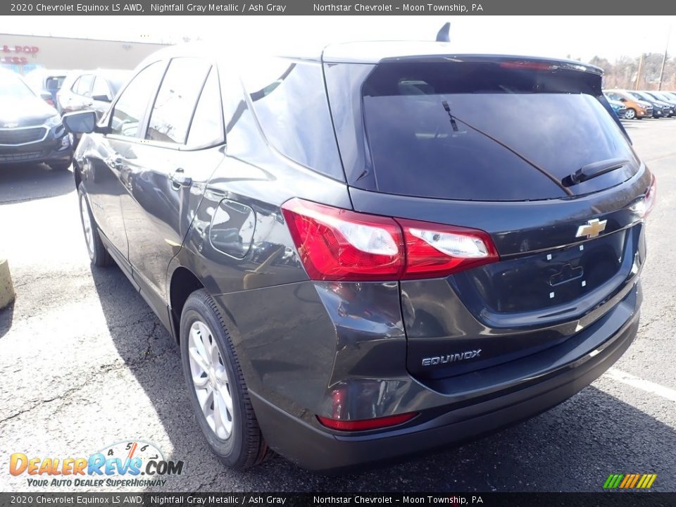 2020 Chevrolet Equinox LS AWD Nightfall Gray Metallic / Ash Gray Photo #2