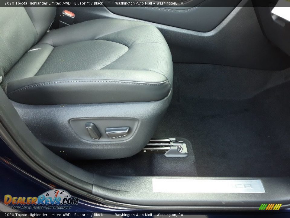 2020 Toyota Highlander Limited AWD Blueprint / Black Photo #23