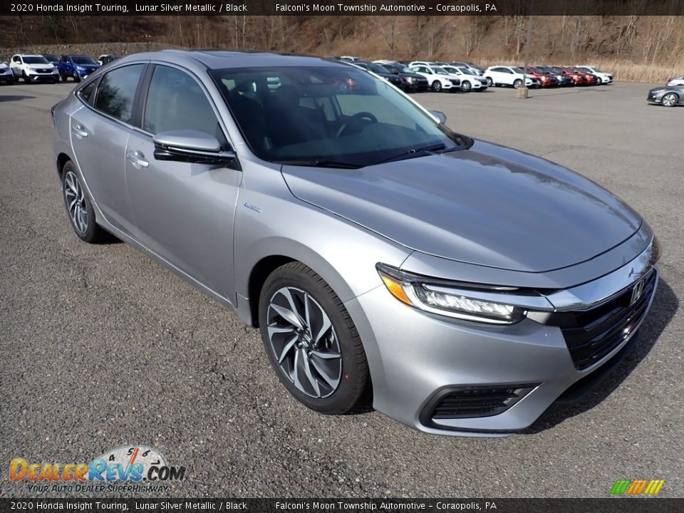2020 Honda Insight Touring Lunar Silver Metallic / Black Photo #5