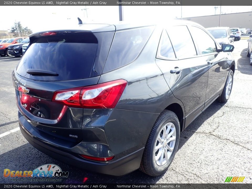 2020 Chevrolet Equinox LS AWD Nightfall Gray Metallic / Ash Gray Photo #4