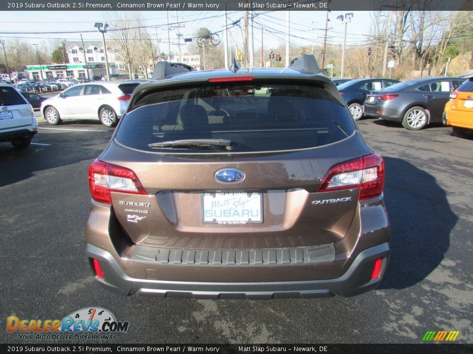 2019 Subaru Outback 2.5i Premium Cinnamon Brown Pearl / Warm Ivory Photo #7