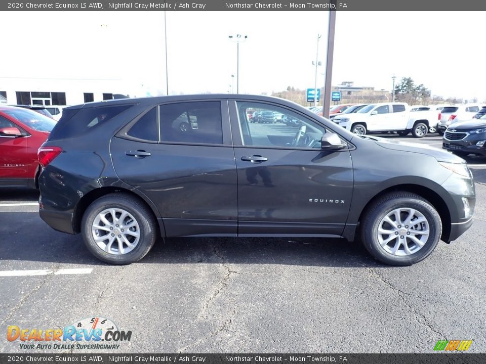 2020 Chevrolet Equinox LS AWD Nightfall Gray Metallic / Ash Gray Photo #5