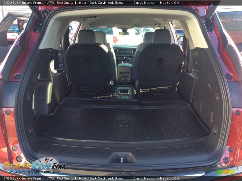 2020 Buick Enclave Premium AWD Red Quartz Tintcoat / Dark Galvinized/Ebony Photo #25