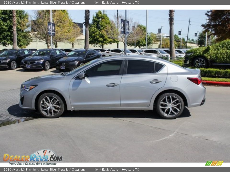 2020 Acura ILX Premium Lunar Silver Metallic / Graystone Photo #5