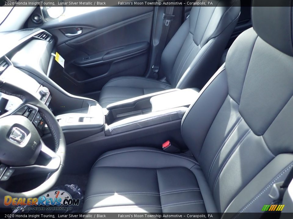 2020 Honda Insight Touring Lunar Silver Metallic / Black Photo #8