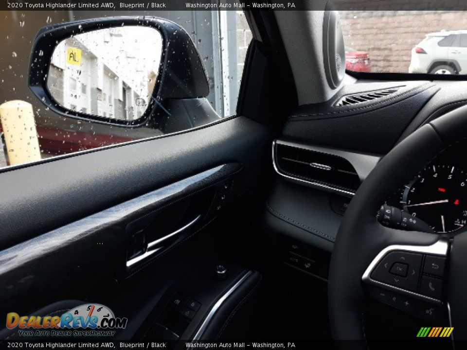 2020 Toyota Highlander Limited AWD Blueprint / Black Photo #28