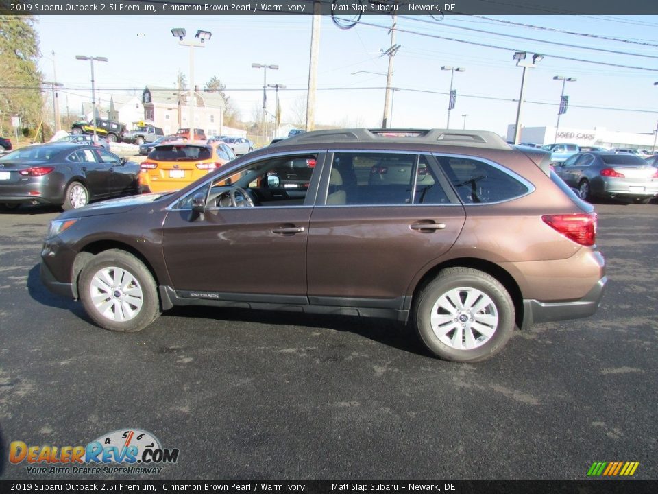 2019 Subaru Outback 2.5i Premium Cinnamon Brown Pearl / Warm Ivory Photo #9