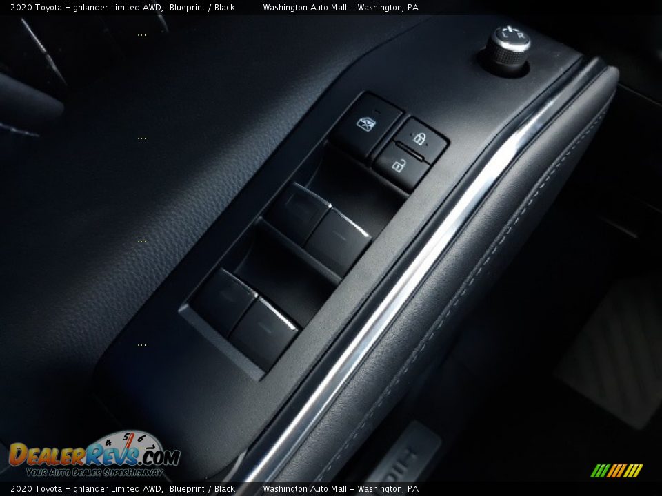 2020 Toyota Highlander Limited AWD Blueprint / Black Photo #29