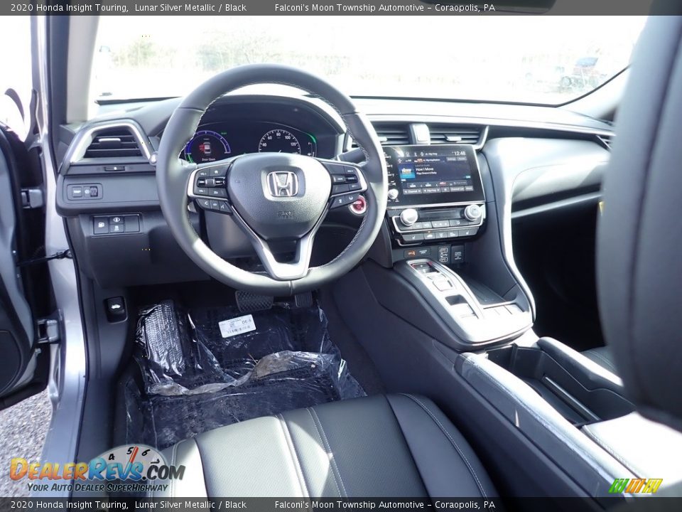 2020 Honda Insight Touring Lunar Silver Metallic / Black Photo #10