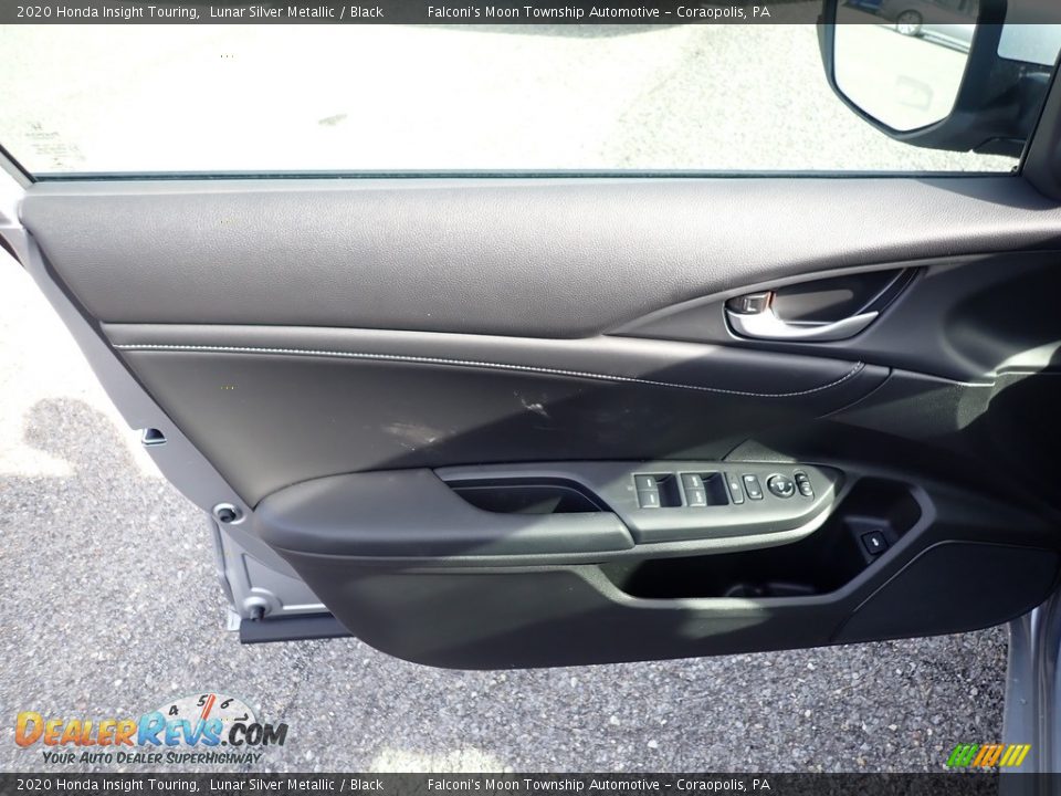 2020 Honda Insight Touring Lunar Silver Metallic / Black Photo #11