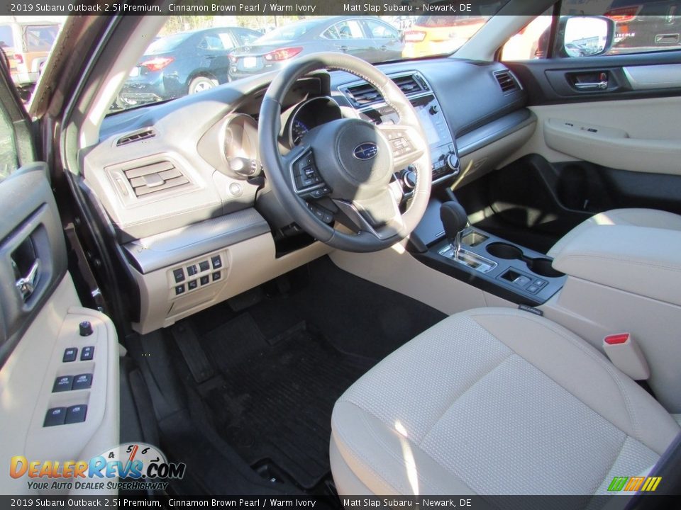 2019 Subaru Outback 2.5i Premium Cinnamon Brown Pearl / Warm Ivory Photo #12