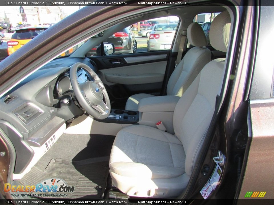 2019 Subaru Outback 2.5i Premium Cinnamon Brown Pearl / Warm Ivory Photo #13