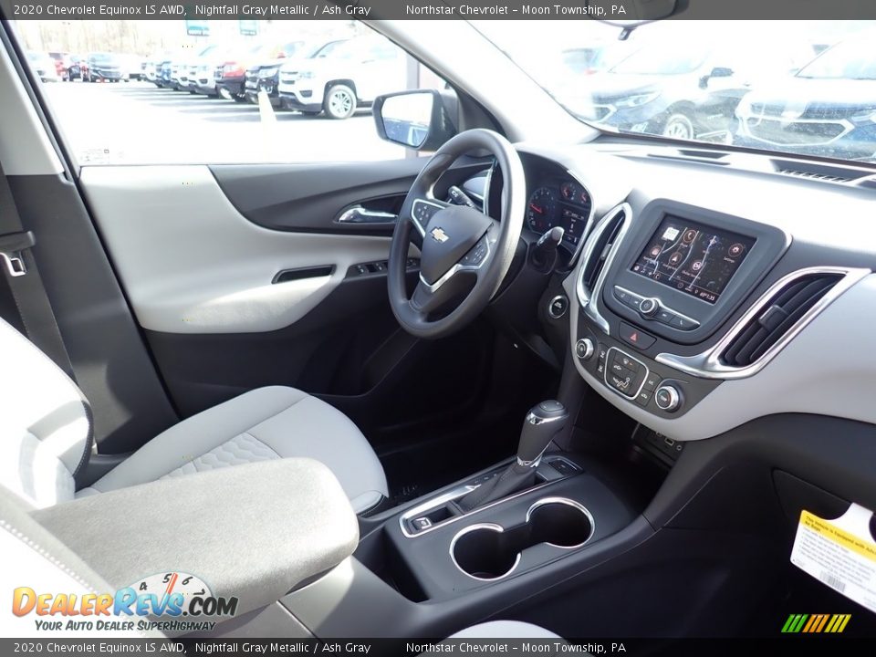 2020 Chevrolet Equinox LS AWD Nightfall Gray Metallic / Ash Gray Photo #10