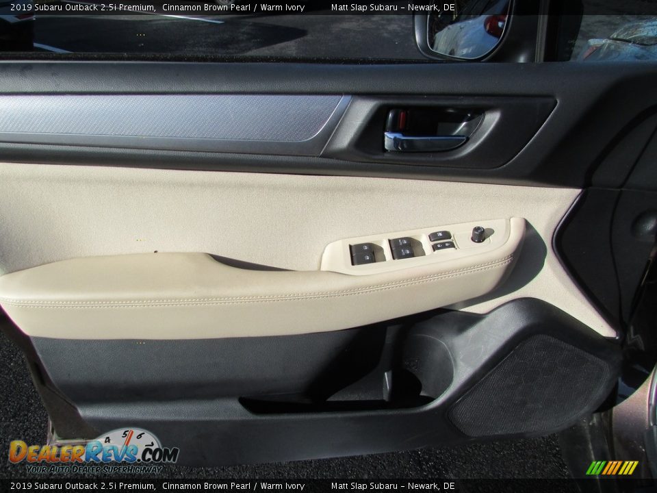 2019 Subaru Outback 2.5i Premium Cinnamon Brown Pearl / Warm Ivory Photo #14