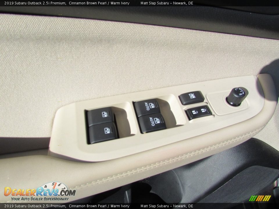 2019 Subaru Outback 2.5i Premium Cinnamon Brown Pearl / Warm Ivory Photo #15