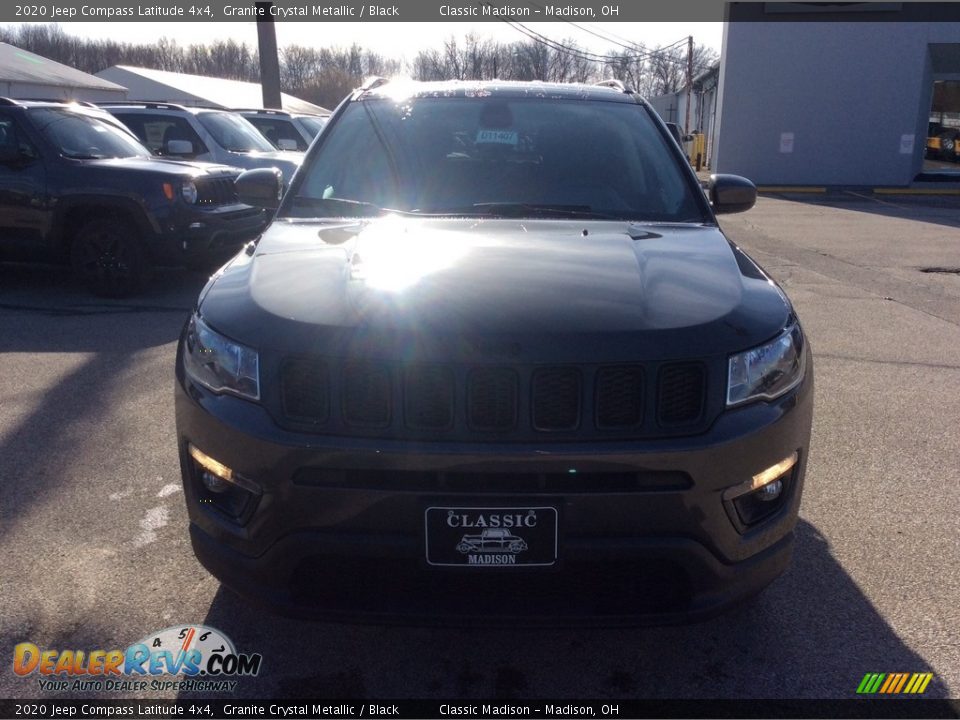 2020 Jeep Compass Latitude 4x4 Granite Crystal Metallic / Black Photo #4