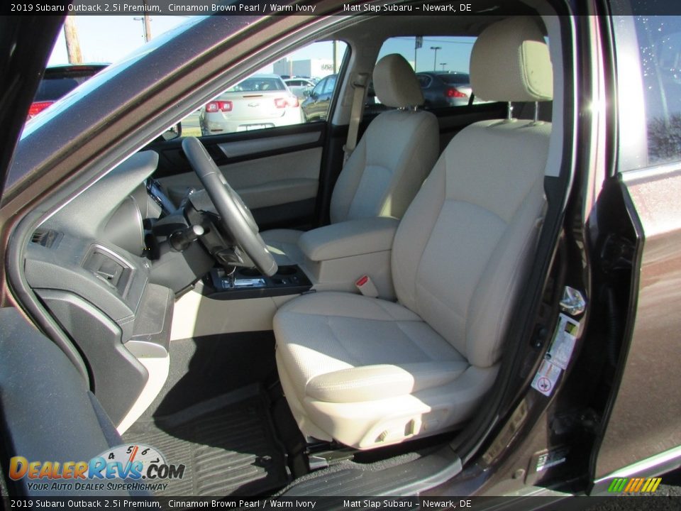 2019 Subaru Outback 2.5i Premium Cinnamon Brown Pearl / Warm Ivory Photo #16
