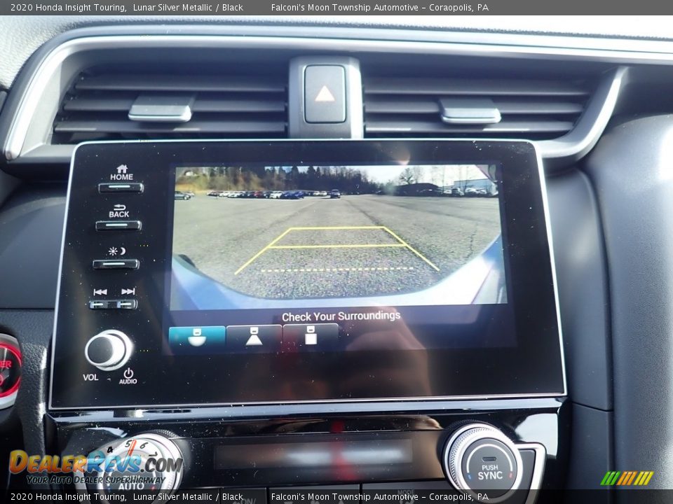 2020 Honda Insight Touring Lunar Silver Metallic / Black Photo #15