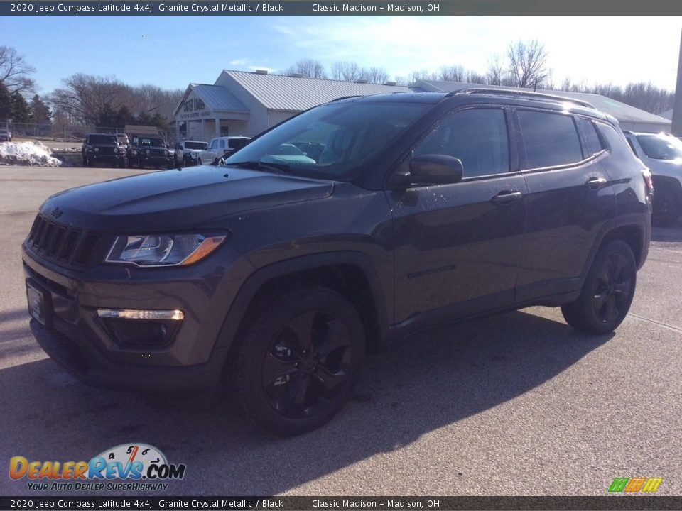 2020 Jeep Compass Latitude 4x4 Granite Crystal Metallic / Black Photo #5
