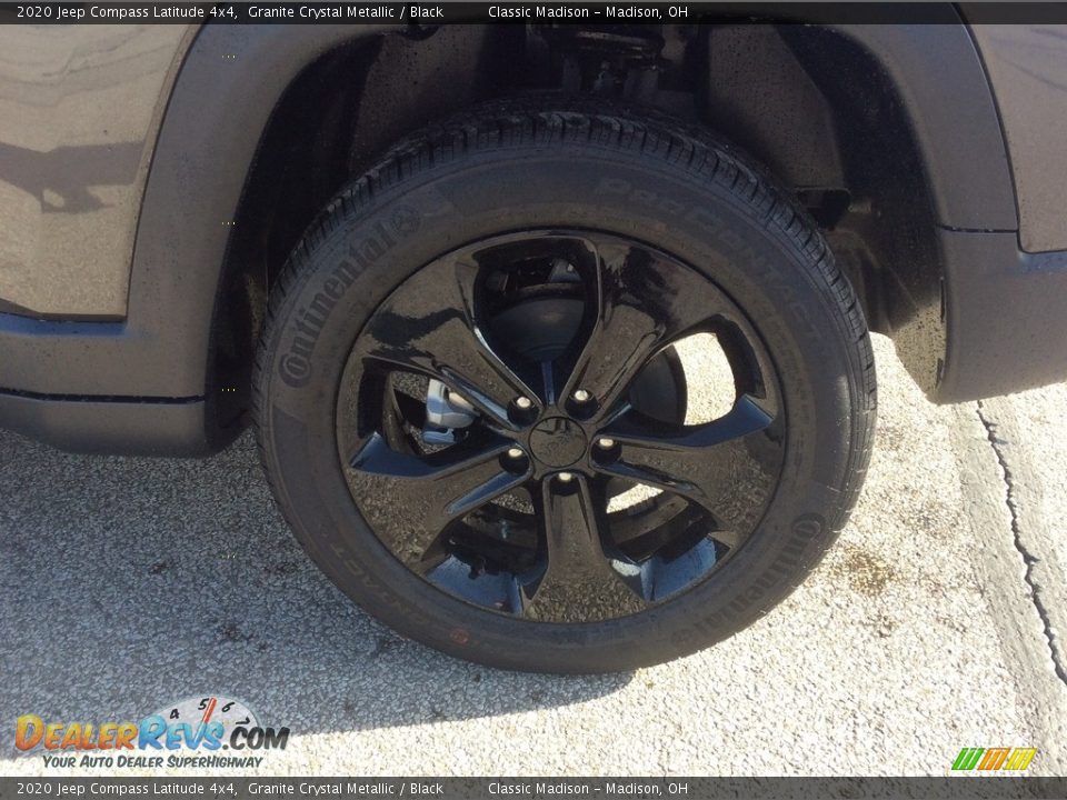 2020 Jeep Compass Latitude 4x4 Granite Crystal Metallic / Black Photo #9