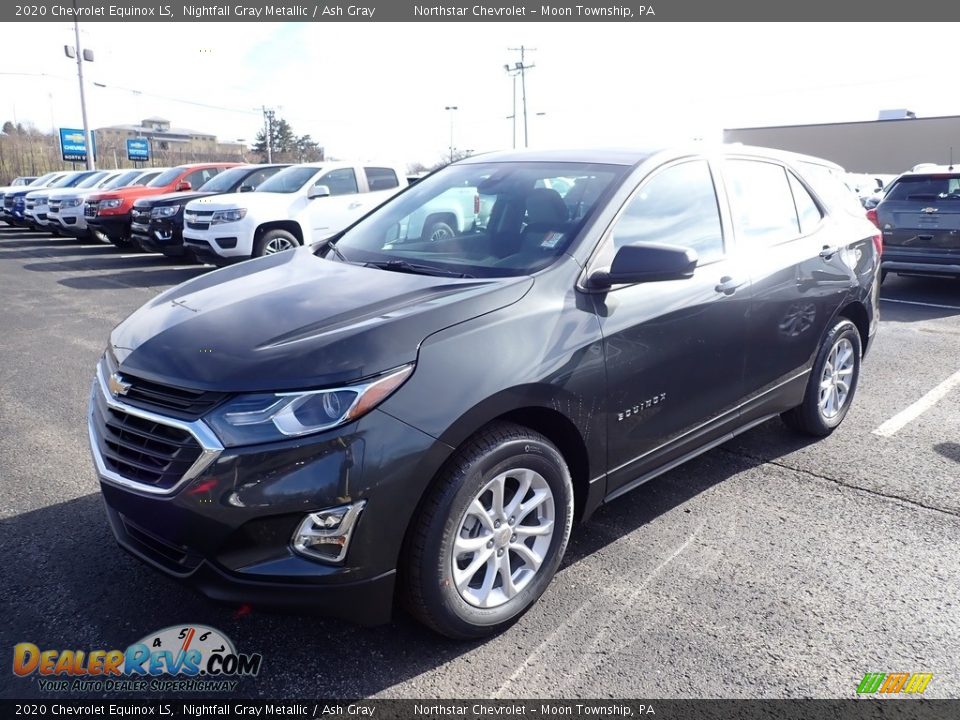 2020 Chevrolet Equinox LS Nightfall Gray Metallic / Ash Gray Photo #1
