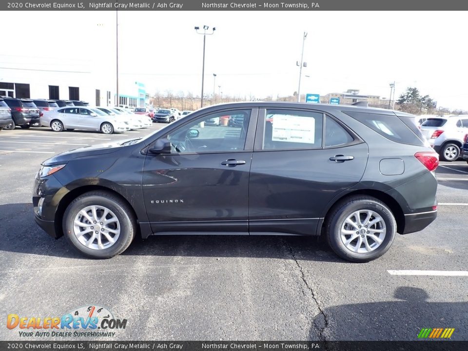 2020 Chevrolet Equinox LS Nightfall Gray Metallic / Ash Gray Photo #2