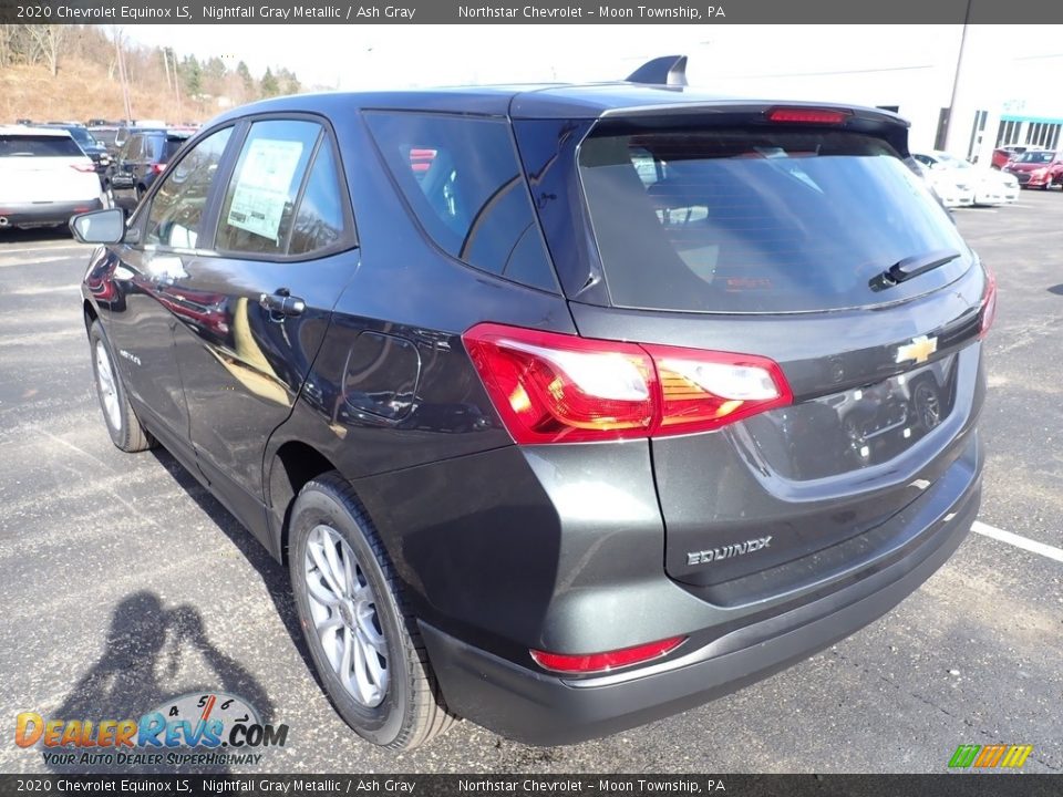 2020 Chevrolet Equinox LS Nightfall Gray Metallic / Ash Gray Photo #3