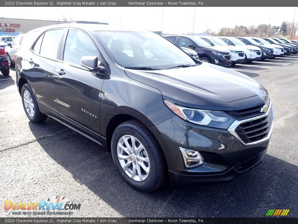 2020 Chevrolet Equinox LS Nightfall Gray Metallic / Ash Gray Photo #7